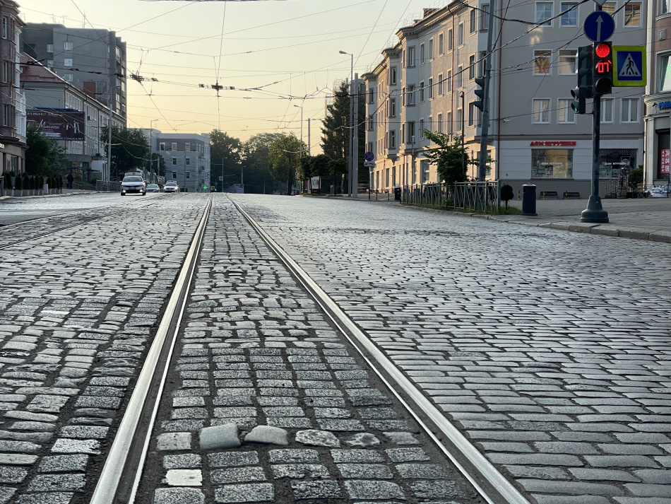 На улице Куйбышева завершили обновление трамвайных путей на ключевом участке